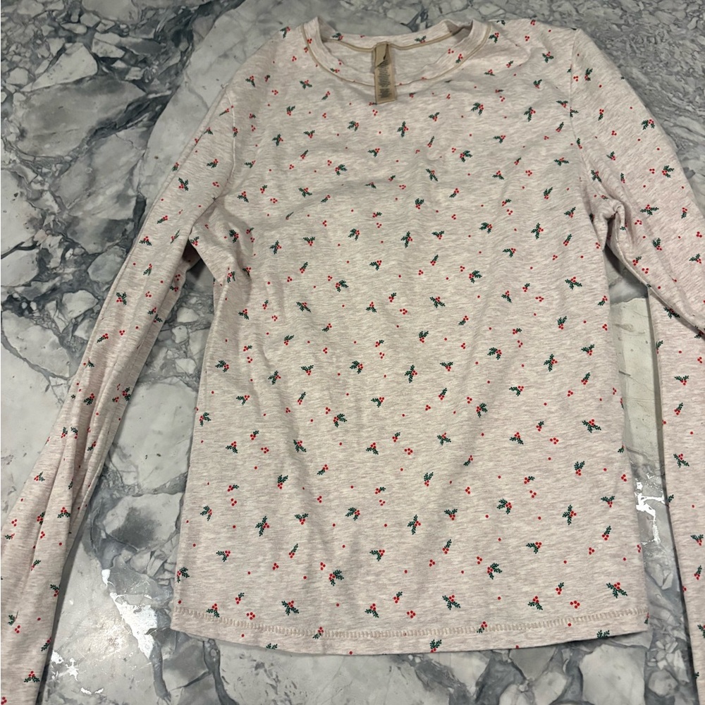 Skims new, never worn, mistletoe, cotton, long sleeve